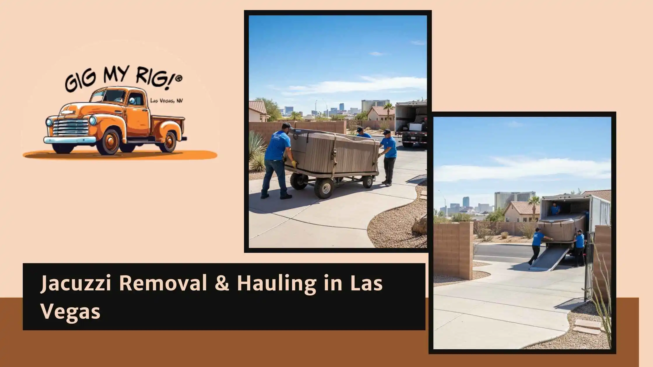 Jacuzzi Removal & Hauling in Las Vegas