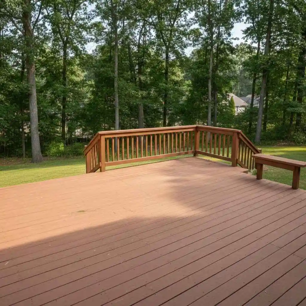 clean, open backyard space ready for renovation.