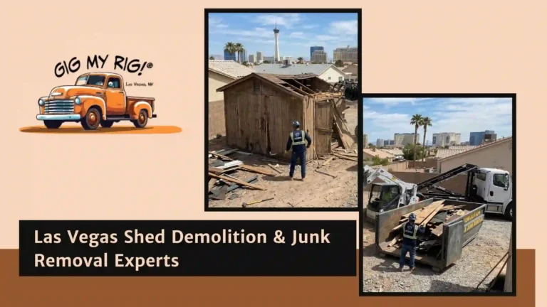 Las Vegas Shed Demolition & Junk Removal Experts
