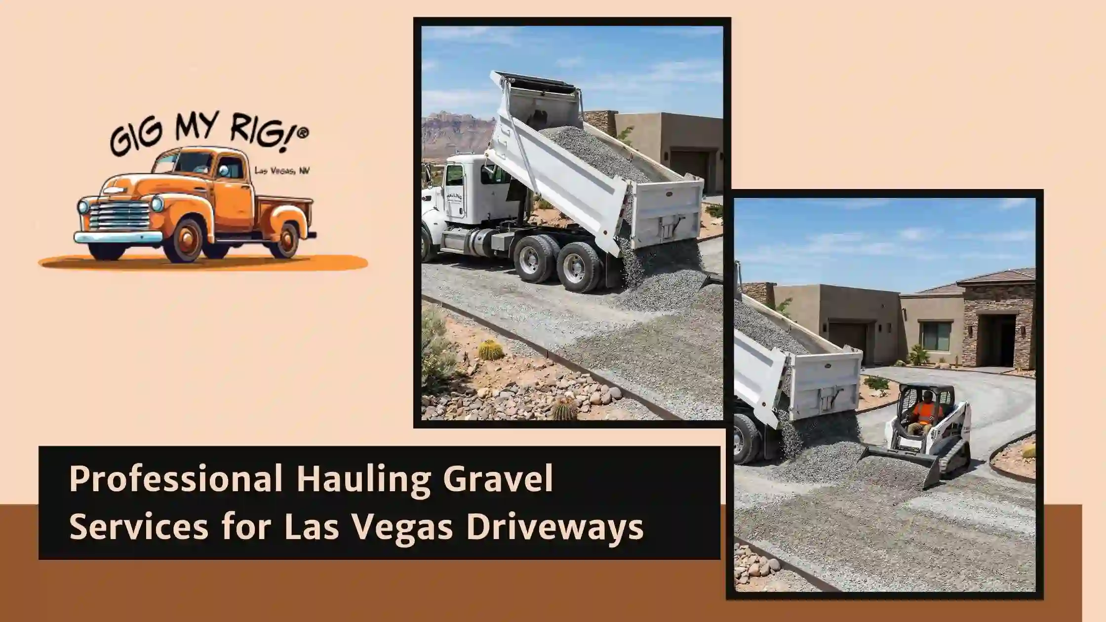 Professional Hauling Gravel Services for Las Vegas Driveways