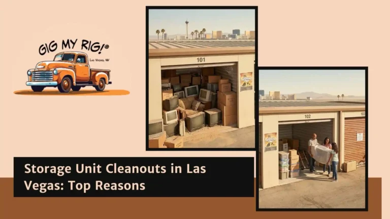 Storage Unit Cleanouts in Las Vegas Top Reasons