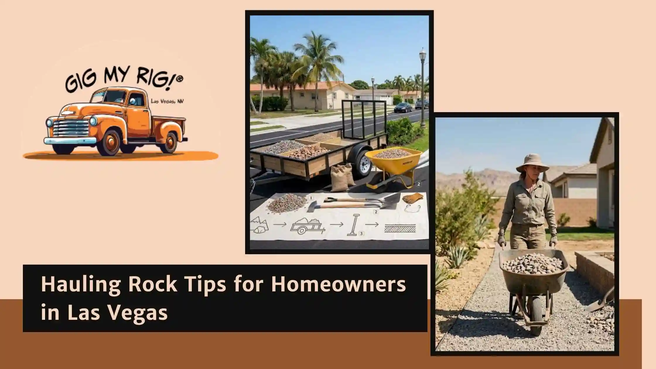Hauling Rock Tips for Homeowners in Las Vegas