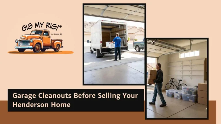 Garage Cleanouts Before Selling Your Henderson Home