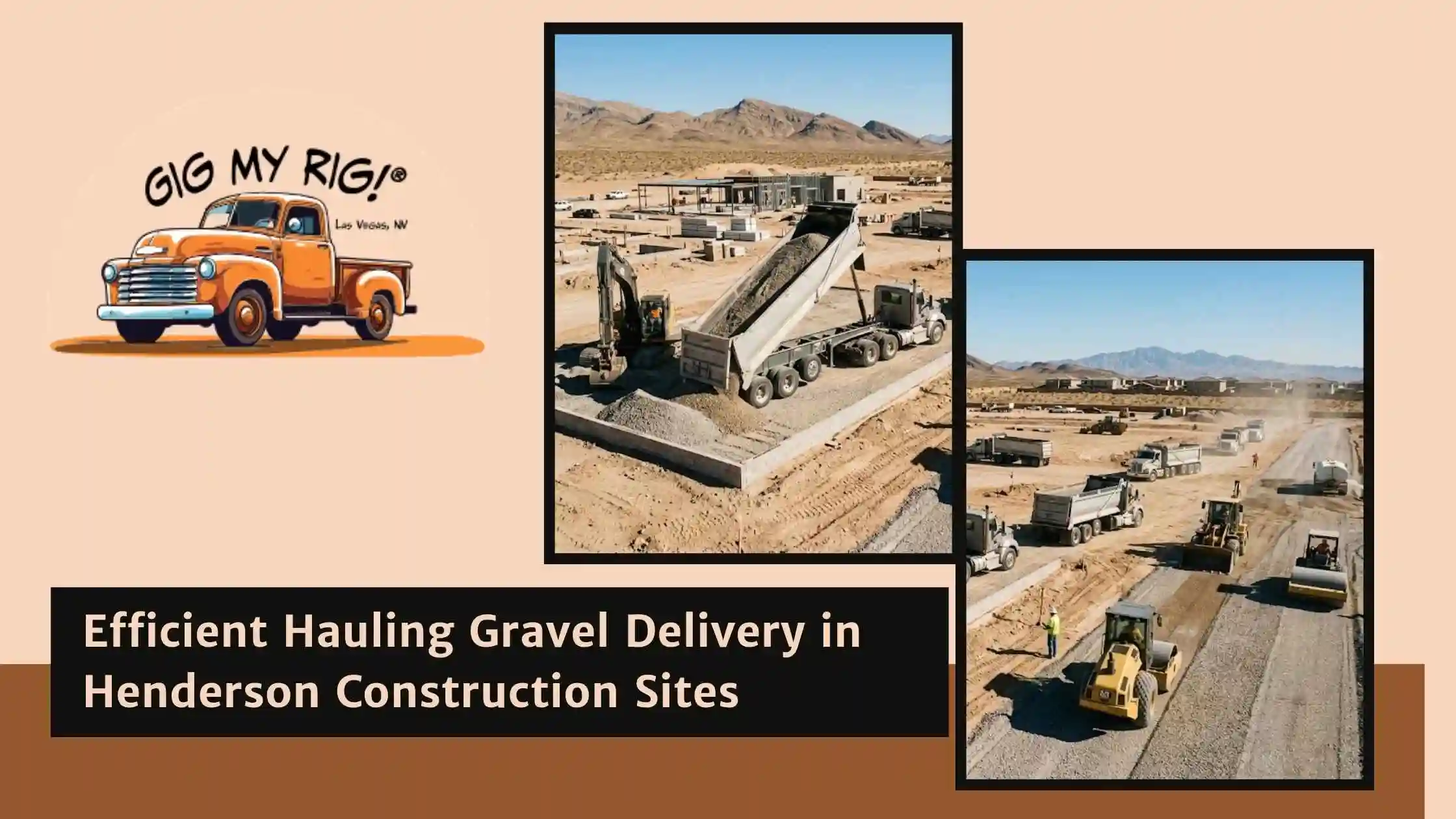 Efficient Hauling Gravel Delivery in Henderson Construction Sites