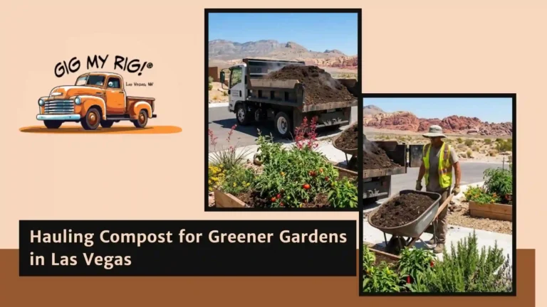 Hauling Compost for Greener Gardens in Las Vegas
