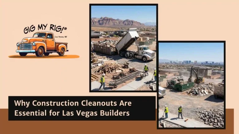 Why Construction Cleanouts Are Essential for Las Vegas Builders