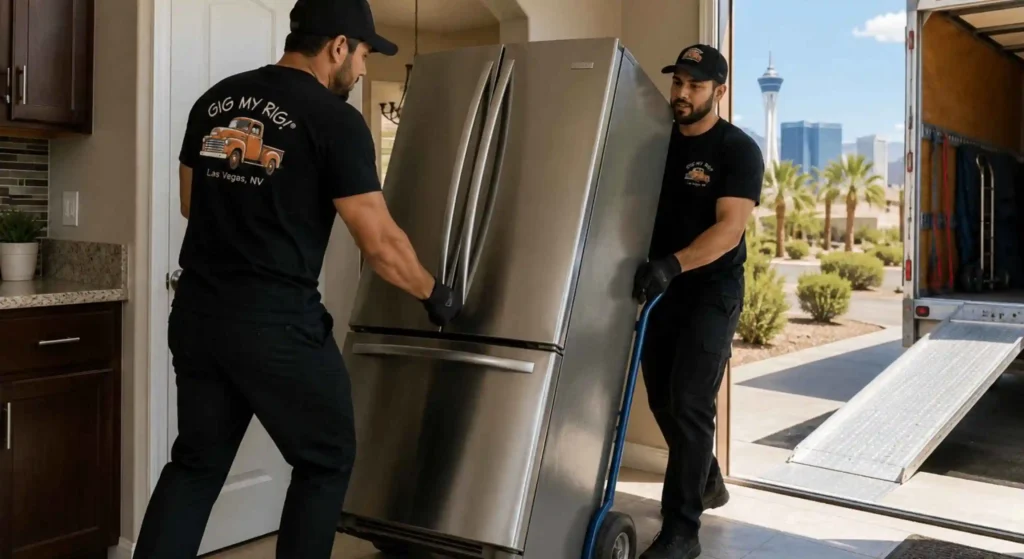 Professional refrigerator removal service in Las Vegas