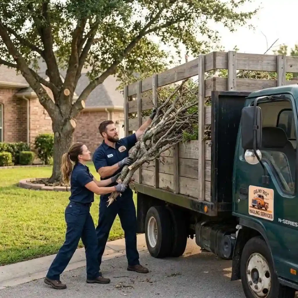 Professional yard waste pickup in Las Vegas