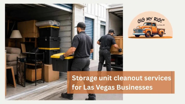 Professional storage unit cleanout services for Las Vegas Businesses