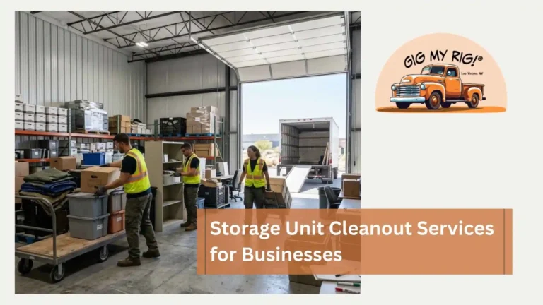 Professional Storage Unit Cleanout Services for Las Vegas Businesses